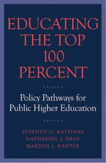 Cover of book, Educating the Top 100 Percent