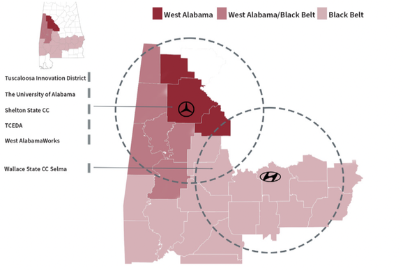 Snapshot of Wider West Alabama